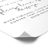 ADELLA Modern Minimalist telefoonboek Poster (Hoek)