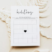 ADELLA Modern Minimalist Vrijgezellenfeest Bingo G Kaart