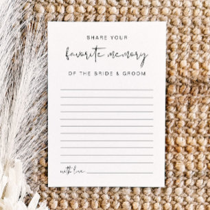 ADELLA Modern Minimalistisch Favoriet Geheugenspel Kaart