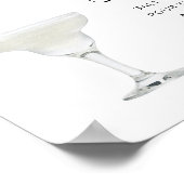ADELLA Modern Minimalistisch Margarita Bar Bord Poster (Hoek)