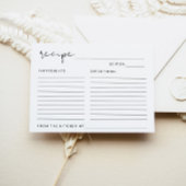 ADELLA Modern Minimalistisch Vrijgezellenfeest Rec Kaart