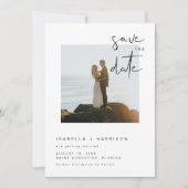 ADELLA - Modern minimalistische foto slaat de datu Kaart (Voorkant)