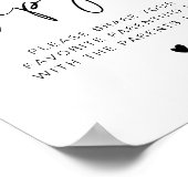 ADELLA Modern Ouderschap Tip Jar en Advice Sign Poster (Hoek)