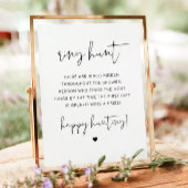 ADELLA Modern Ring Hunt Vrijgezellenfeest Game Poster