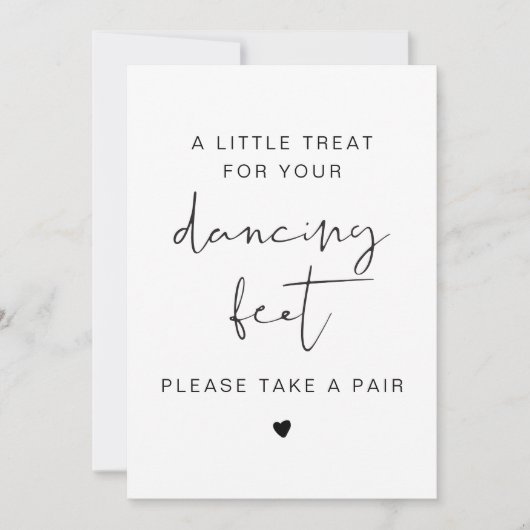 ADELLA Moderne minimale dansschoenen flip Flop Sig Kaart (Voorkant)