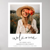 ADELLA Moderne minimalistische afstudeerfeest Welk Poster (Voorkant)