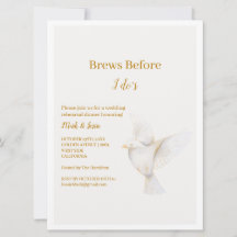 ADELLE Eenvoudige Dusk Blauw Paar Bruiloft