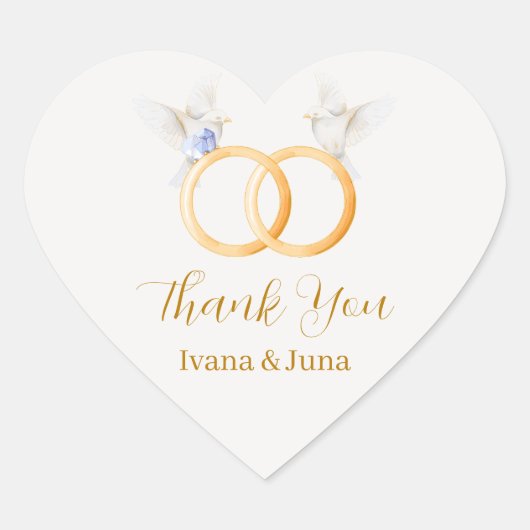 ADELLE Eenvoudige Dusk Blauw Paar Bruiloft Label (Voorkant)