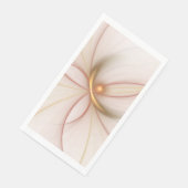 Adellijk Koper En Goud Abstracte Moderne Fractale  Servet (Hoek)