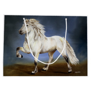 Adelwit IJslands paard Groot Cadeauzakje