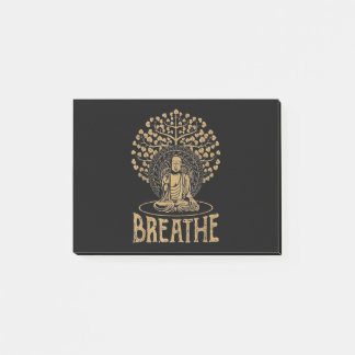 Adem Boeddha Idea Yoga en Meditatie Post-it® Notes