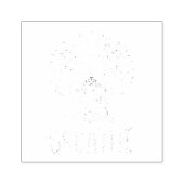 Adem Boeddha Idea Yoga en Meditatie Rubberstempel (Afrduk)