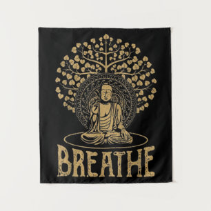 Adem Boeddha Idea Yoga en Meditatie Wandkleed