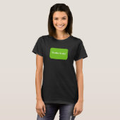 Adem diep in t-shirt (Voorkant volledig)