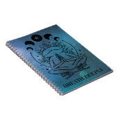 Adem diep Yoga Notitieboek (Rechterzijde)