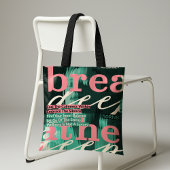 Adem diepe Canvas tas - Mindfulness & Wellness