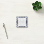 Adem donkerblauwe abstracte aquarel kunst post-it® notes (Kantoor)