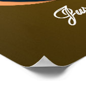 Adem een Afro-Amerikaanse vrouw in Poster (Hoek)