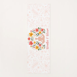 Adem en bloei meditatie yoga mat