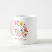 Adem en bloei Yoga Meditatie Mok (Voorkant links)