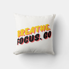 Adem. Focus. Ga. Kussen