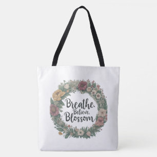 Adem, geloof, Blossom Schouder Tas