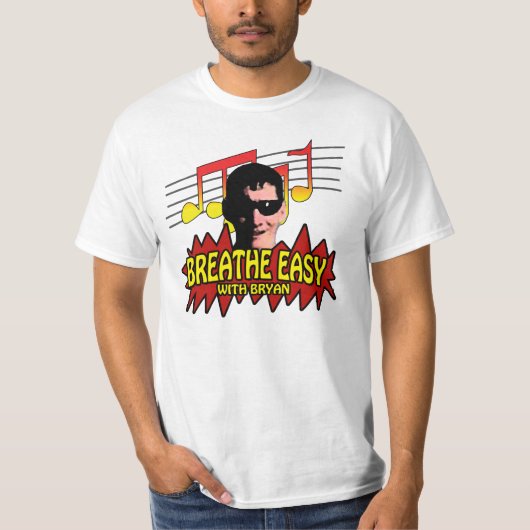 Adem gemakkelijk door Bryan T-shirt (Voorkant)