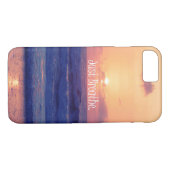Adem gewoon. Beach Ocean Sunset Case-Mate iPhone Case (Achterkant (Horizontaal))
