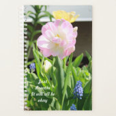 Adem gewoon Bloem Bloem Foto Planner (Voorkant)