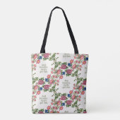 Adem gewoon. God heeft dit. Tote Bag (Achterkant)