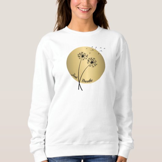 Adem gewoon T-shirt met capuchon (Voorkant)