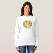 Adem gewoon T-shirt met capuchon (Voorkant volledig)