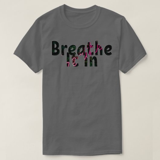 Adem het in t-shirt (Design voorkant)
