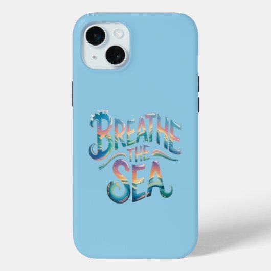 Adem het Zee in Case-Mate iPhone Case (Achterkant)