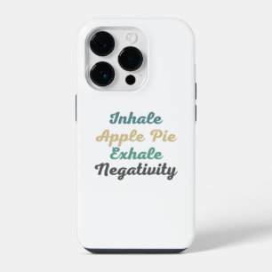 Adem In Appeltaart Adem Uit Negativiteit Hoesje iPhone 14 Plus Hoesje