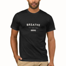 Adem In Blijf Kalmeer Ga Door Minimalistische T-Sh