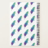 Adem In Boho Waterverf Monogram Planner (Achterkant)