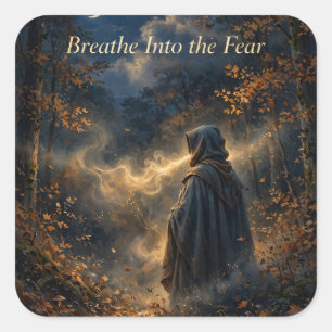 "Adem in de Angst" Nachtbossen Sticker