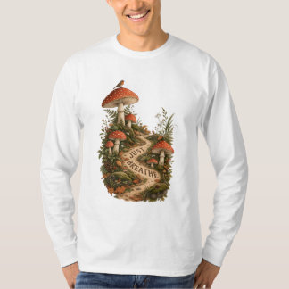 Adem In Herfst Geïnspireerd T-shirt Met Lange Mouw