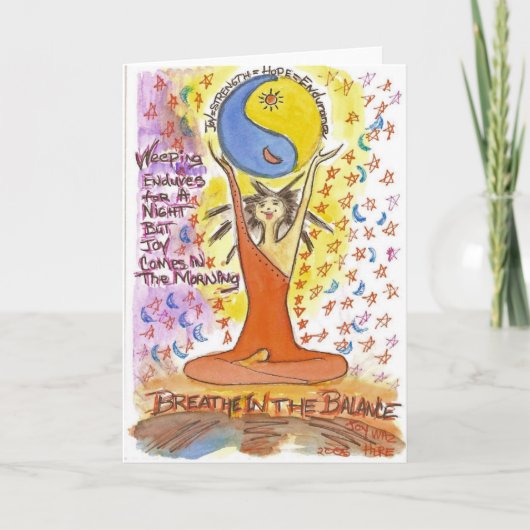 Adem in het Saldo Kaart (Voorkant)