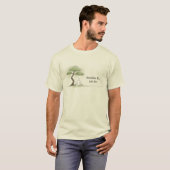 Adem in Laat gaan Meditatie Scene T-shirt (Voorkant volledig)
