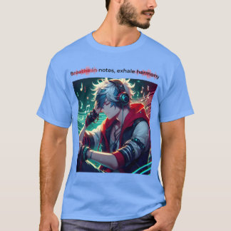 Adem in noten ehale harmonie geschenk t-shirt