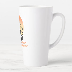 Adem in Vrede Adem uit Stress Yoga Citaat Latte Mok