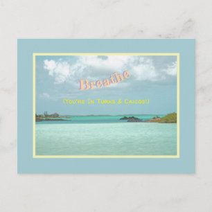 "Adem, je bent in Turks en Caicos" Briefkaart