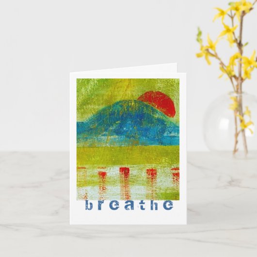 Adem Kaart (Gele Bloem)