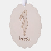 Adem Konijn Ornament Kaart (Links)
