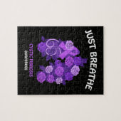 Adem Maar Cystische Fibrose Bewustzijn Legpuzzel (Horizontaal)