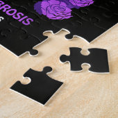 Adem Maar Cystische Fibrose Bewustzijn Legpuzzel (Zijkant)