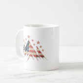 Adem Mountain Minimalistische Mok - Kalme Natuur D (Voorkant links)