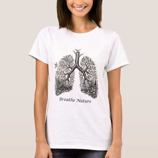 Adem Natuur - Dames T-shirts (Voorkant)